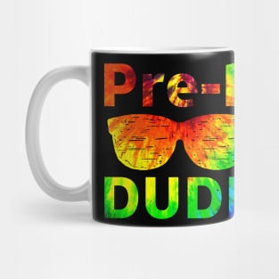 Kids Pre-K Dude First Day of School Funny Back to School Boys Gifts Mug